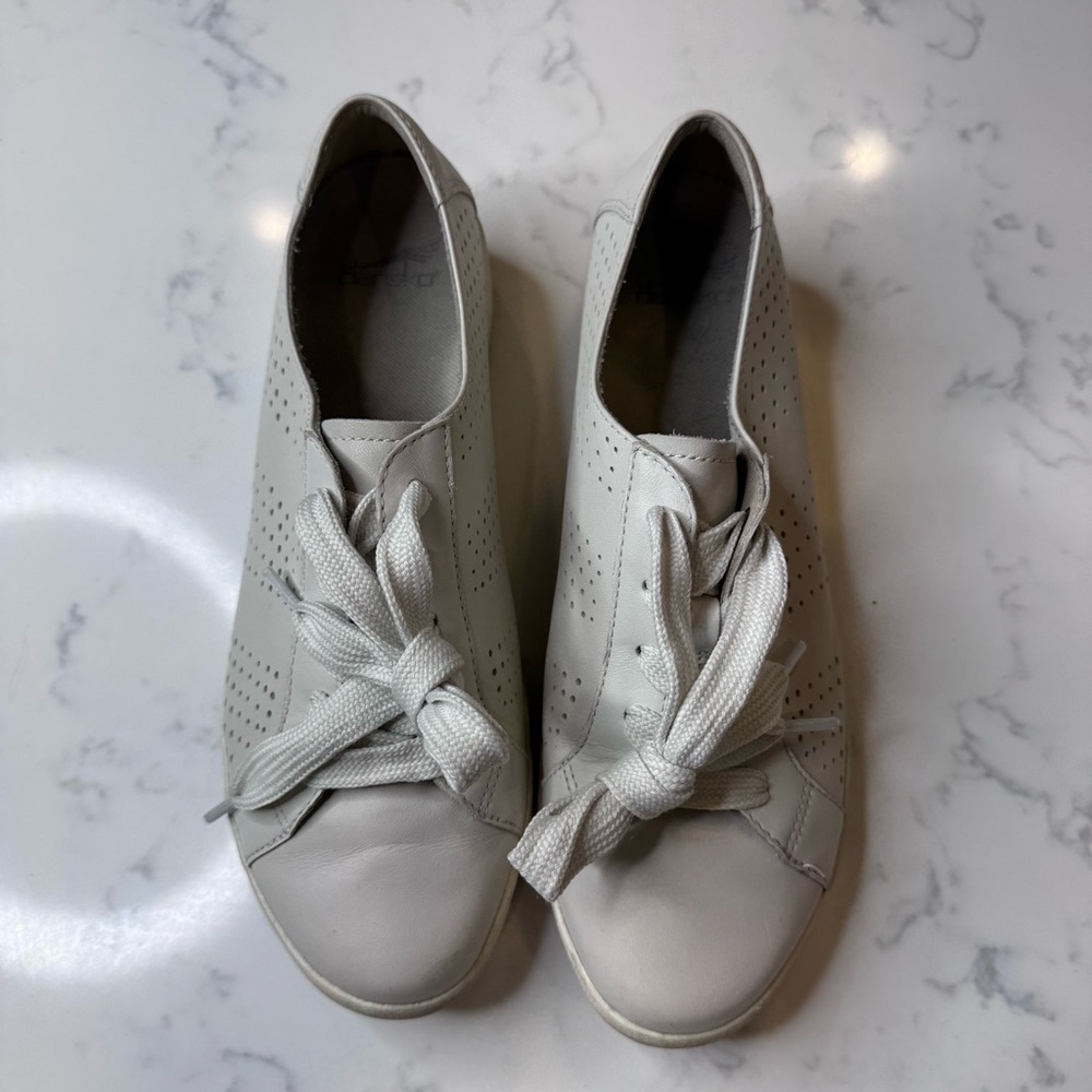 Dansko Orli Ivory Leather Low Top Casual Shoes Sneaker Women's Size 9.5-10 (40) - Picture 11 of 12
